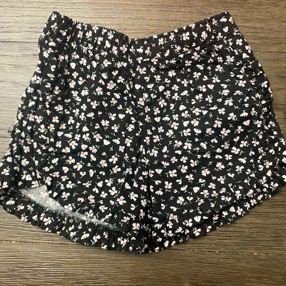 PENELOPE MACK Child Young Girl's Floral Pattern Shirt & Short 2pc set Size 3T